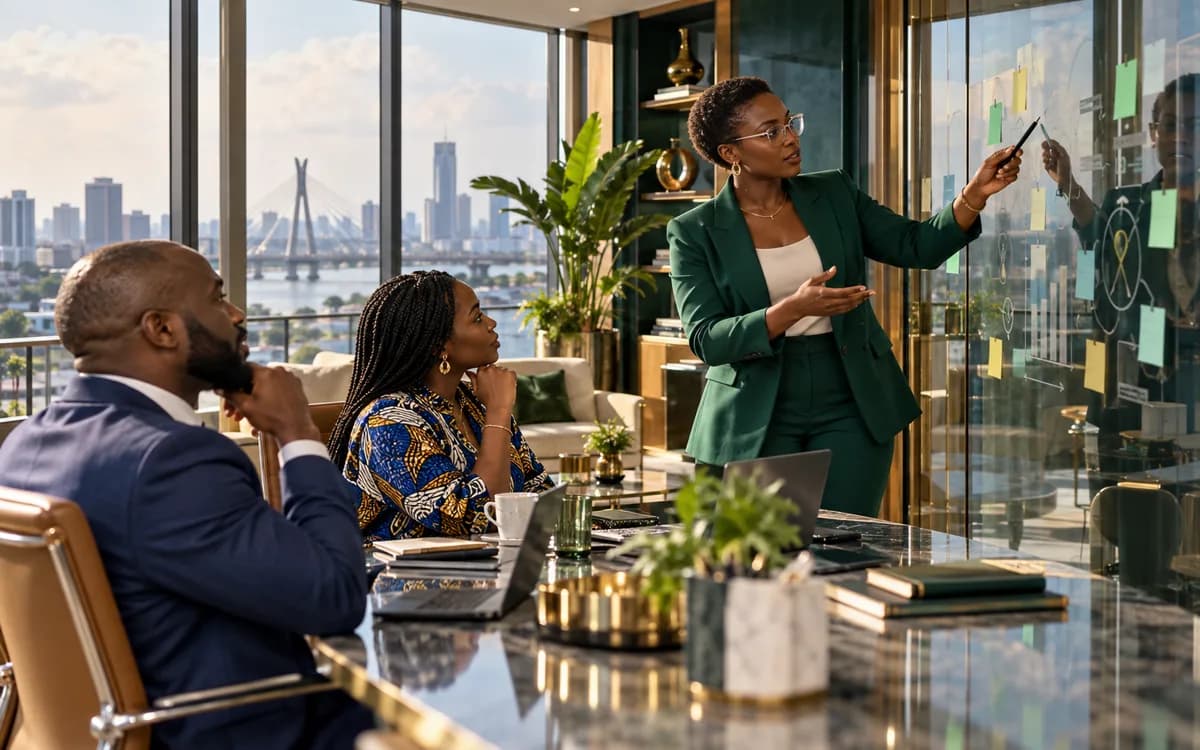 Business Consultant at work in a professional setting