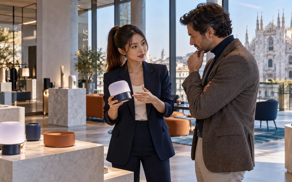 Sales Representative at work in a professional setting