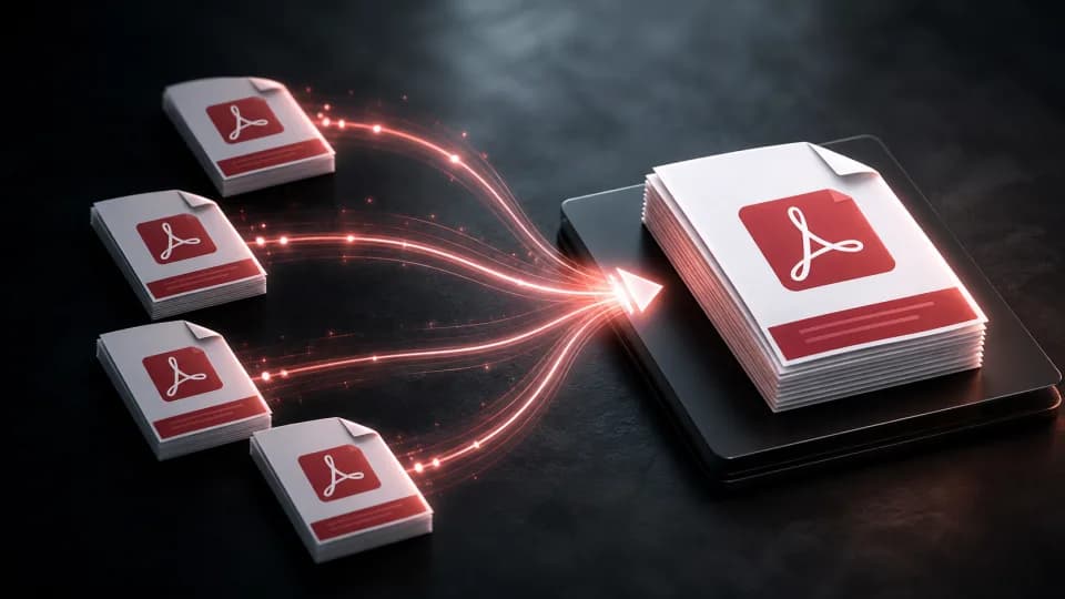 How to merge PDF files with Medux MCP — tutorial cover