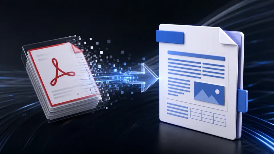 How to convert PDF to DOCX with Medux MCP — tutorial cover