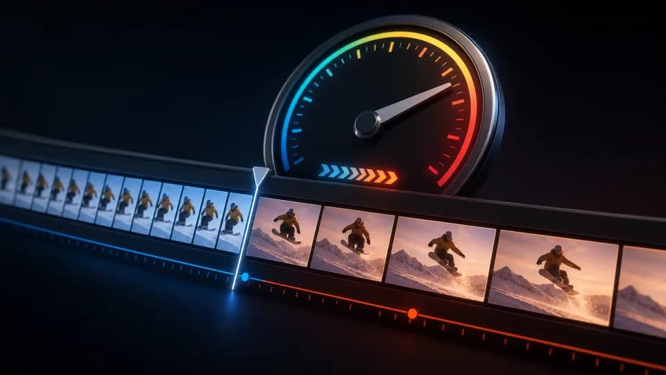 How to change video playback speed with Medux MCP — tutorial cover